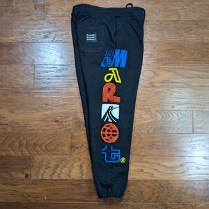Market Multi-Logo Sweatpants Mens XL 34/38x30 Basketball Streetwear Joggers